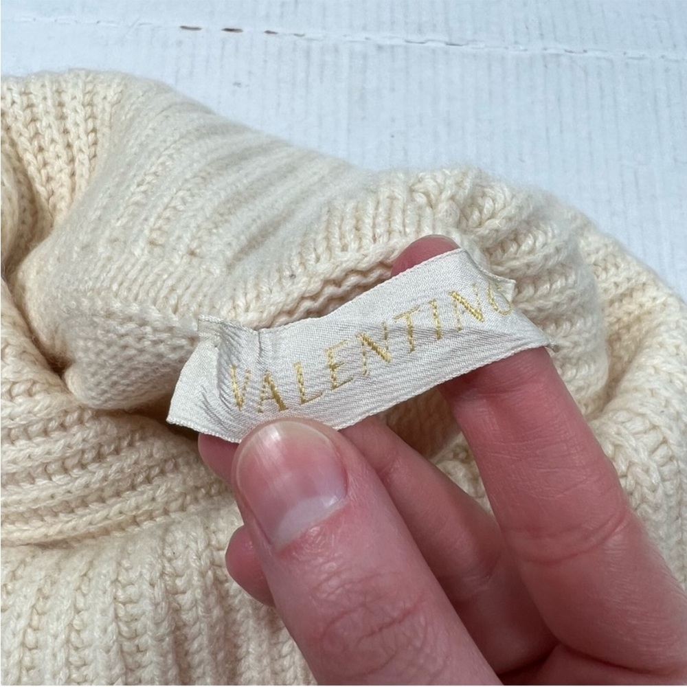 Valentino Cashmere Turtleneck Sweater - Picture 6 of 9